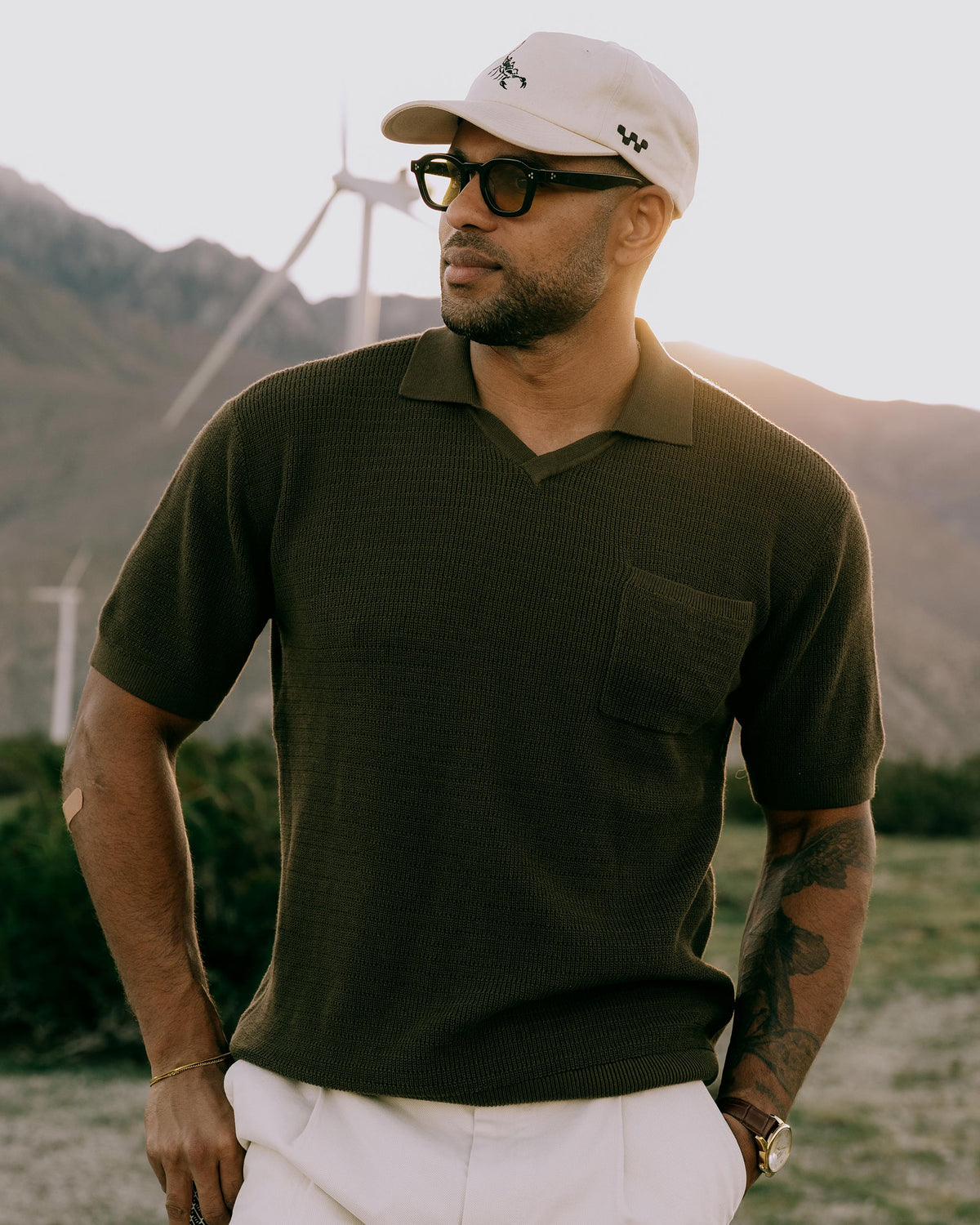 Phoenician Men's Knit Golf Polo – Catacomb