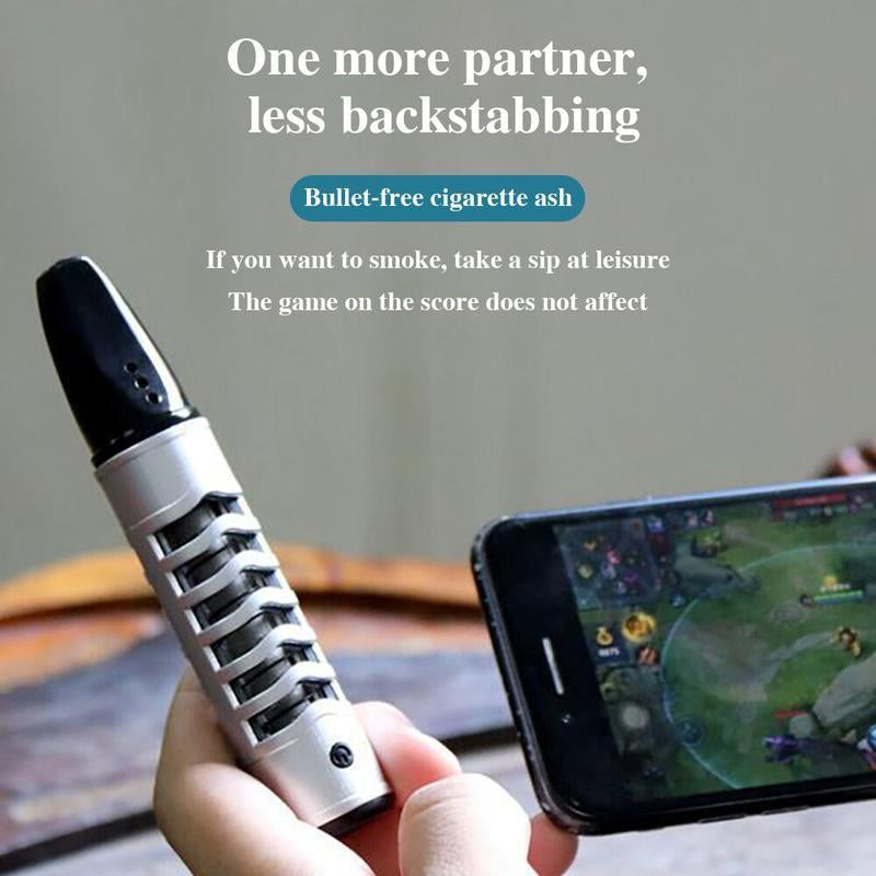 Mini Car Ashtray Hand Held Holder Case Car Ashtray Anti-Smoke Hood for 5.2/7.8Mm Smoking Gadgets